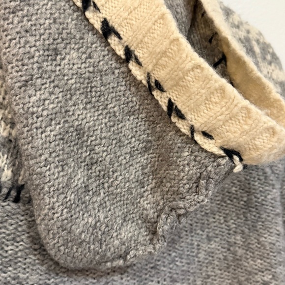 Free People Gray and Cream Cardigan - Picture 9 of 10